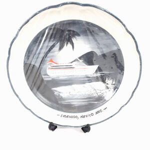 Royal Caribbean Cruise Ensenada Mexico 2002 Handpainted Collectible 7" Plate